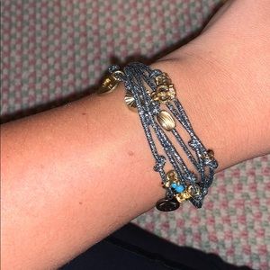 Blue sparkle juicy couture girls bracelet